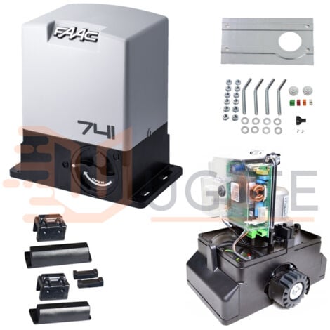 Motoriduttore 230v 741 E Z16 Con Encoder Per Cancelli Scorrevoli Faac 1097815