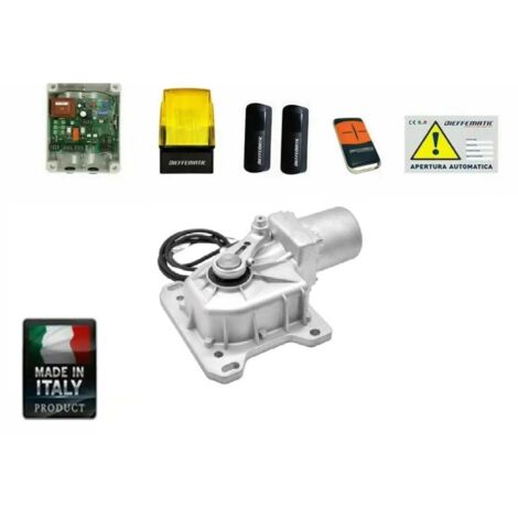 Kit Cromo 1 Anta Automazione Cancello Battente 230v Interrato Apricancello