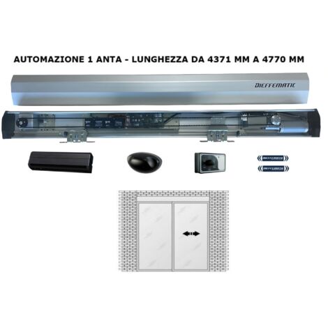 Automazione Porta Scorrevole Automatica 1 Anta Fino A 4770 Mm 24v Serramenti