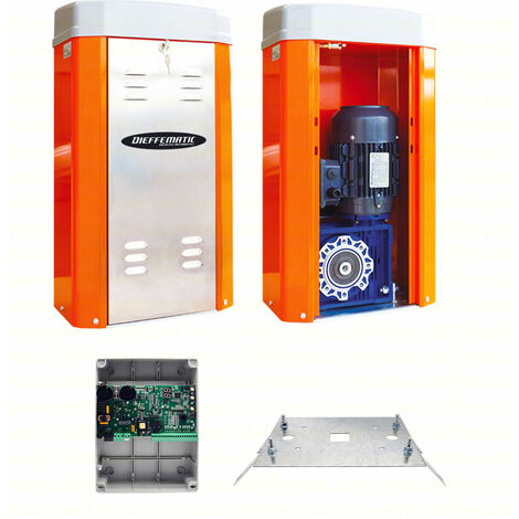 Motore Giga 5000 Kg Cancello Scorrevole 230v Inverter Con Quadro + Contropiastra