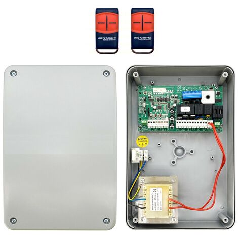 Quadro Di Comando Elb 24 Cancello Battente 2 Motori 24v Bassa Tensione + 2 Equo