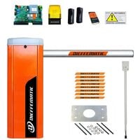 Kit Automazione Barriera Con Asta 5 Mt Automatica Stradale 230v Barra Elettrica
