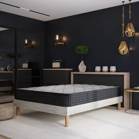 COSMOS Ensemble Matelas 160x200 Hauteur 26cm