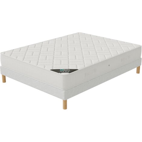 Ensemble 160x200 ZEN Sommier + Matelas Hauteur 20cm