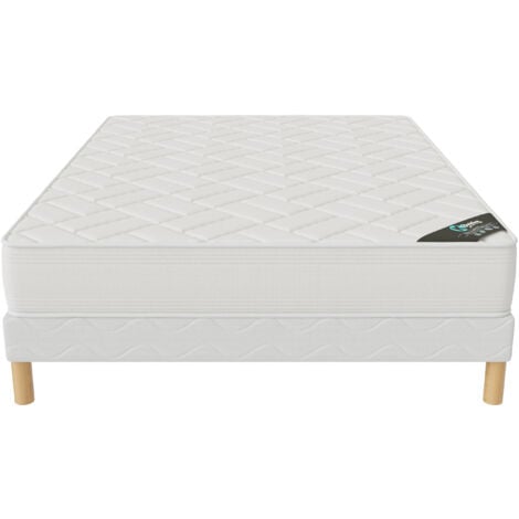 Ensemble 160x200 ZEN Sommier + Matelas Hauteur 20cm