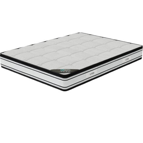 Ensemble 120x190 GRAND CONFORT Sommier + Matelas Hauteur 22cm