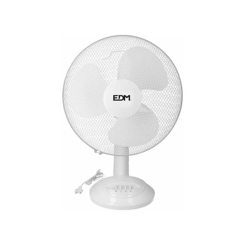 Ventilador de mesa 45W - 40cm - Blanco 33964