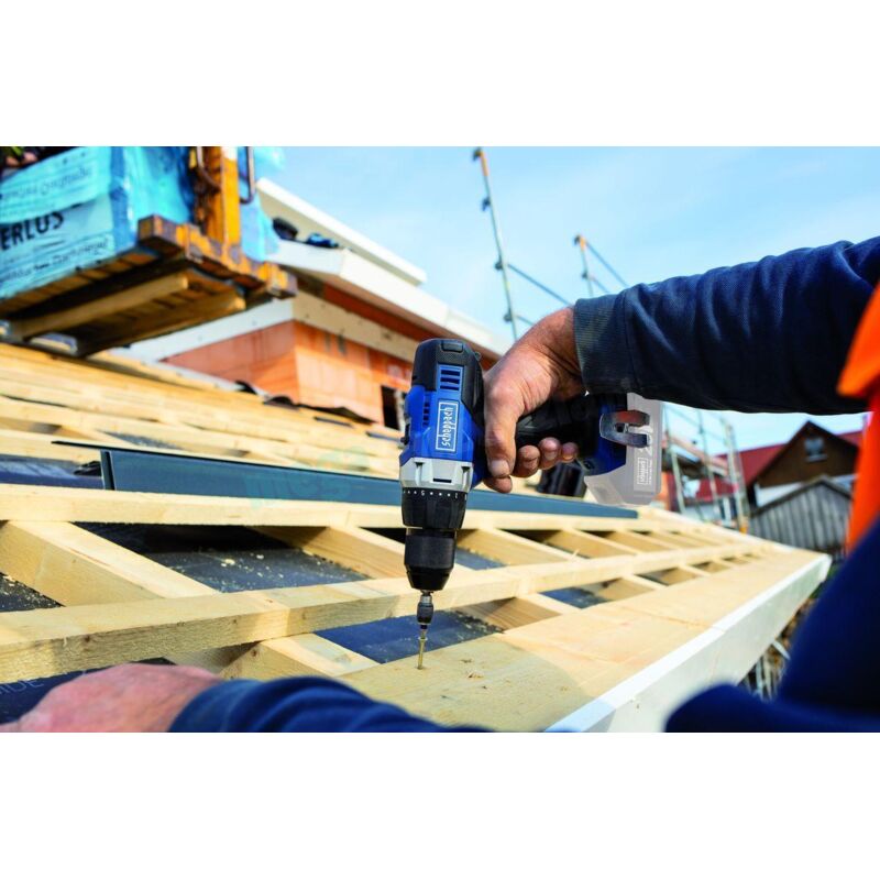 VONROC Taladro Inalámbrico De 12V, 1.3Ah – Incl. Batería, Cargador