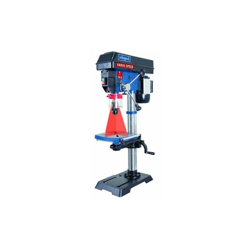 Máquina de perforación de columna SCHEPPACH 550W - DP18VARIO