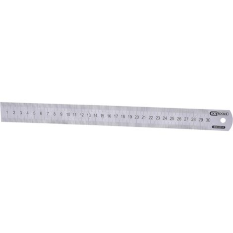 Cinta métrica semiflexible de acero inoxidable longitud total