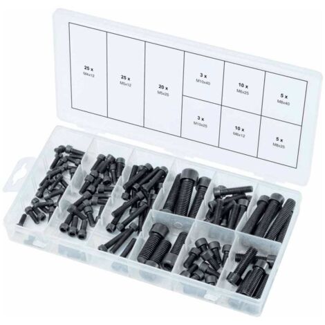 Surtido de consumibles KS TOOLS - M4 a M10 - 106 piezas - 970.0390