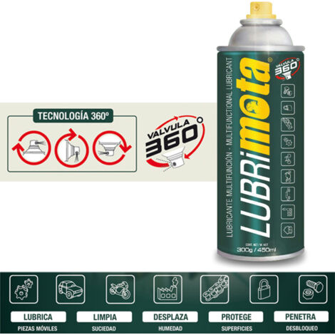 Lubricante multifuncion lubrimota 450ml 300g lb450 mota (1/2)