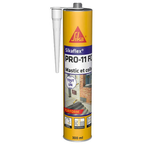 Juego De 3 Adhesivos SIKA Sikaflex PRO 11 FC Purform Blanco 300ml