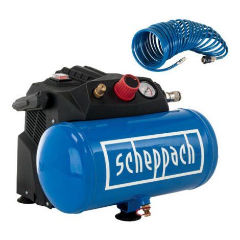 Compresseur D'air 6L Scheppach HC06 - Léger Et Puissant (1200W) - 9
