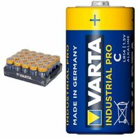 VARTA Industrial Pro LR14 C Paquete de 20 baterías