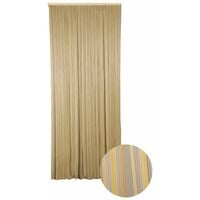 Cortina para Puerta de Exterior de Tiras de Bambú, 90x200 cm (Bambú)