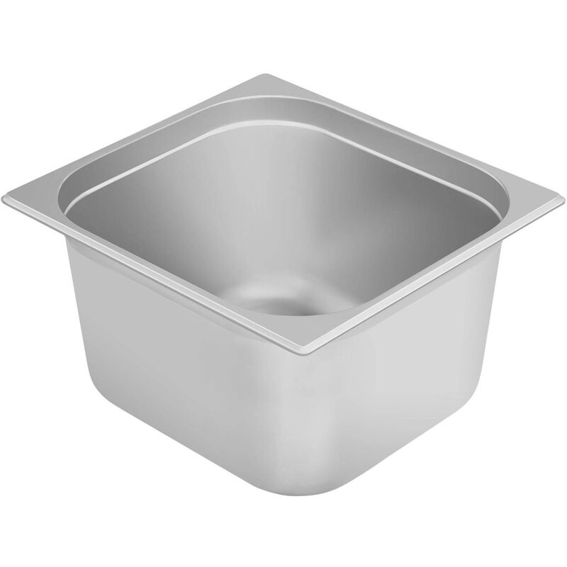 Royal Catering Envase recipiente gn rcgn23x200 23 200 mm 18 l volumen acero inoxidable apilable con