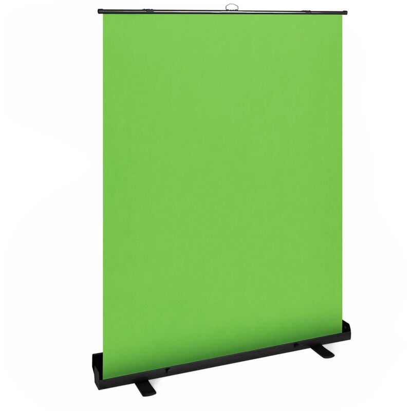 Pantalla Green Screen Toldo Verde Chroma Key Enrollable 66,2 x 199 cm