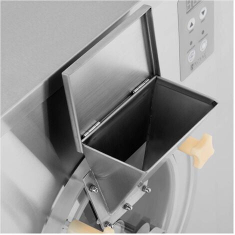 Máquina De Helado Suave Royal Catering - 10L, 18L/h, Acero Inoxidable, Para Profesional