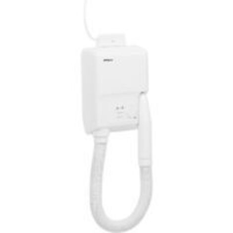 Secador De Pelo Cabello Montaje A Pared Para Hotel Gimnasio 700 Eco 54 °C  13 M/S