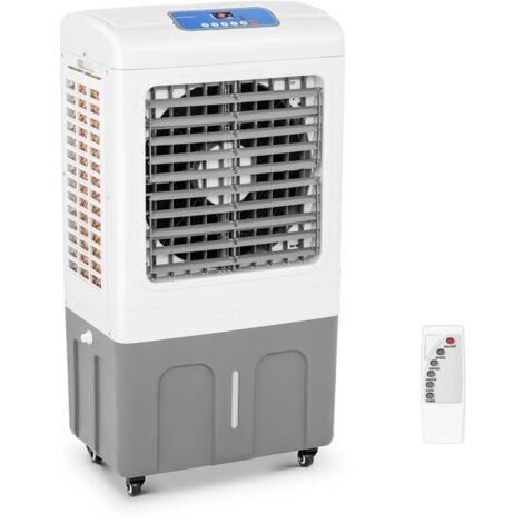 Enfriador De Aire Climatizador Evaporativo Ventilador Portátil Ruedas 60L 3-en-1