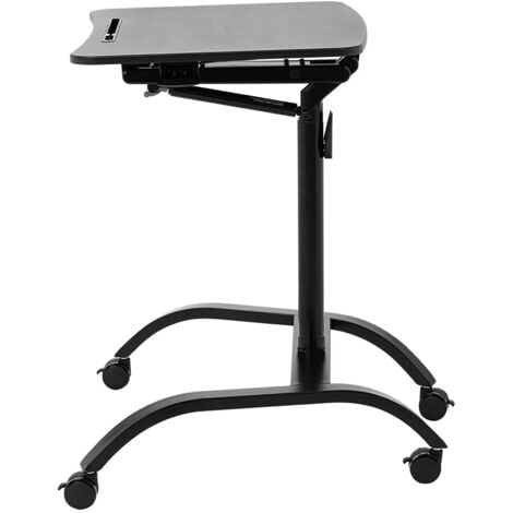 Mesa / Atril STAND TOP, superficie para ordenador en madera, ajustable en  altura y con ruedas 