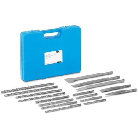 Bosch Professional 7 piezas Set de brocas para martillo Expert SDS plus-7X  (para Hormigón armado, Ø 5-12 mm, accesorios Martillo perforador rotativo)
