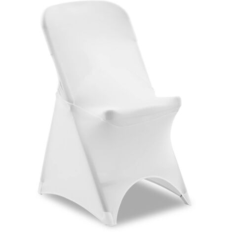 Fundas para sillas plegables de elastano elástico, protector de