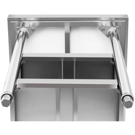 Mesa de acero inoxidable - 150 x 60 cm - capacidad de carga de 230 kg