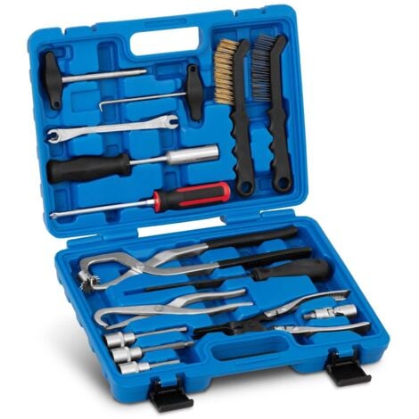 BGS 3318 | Caja de herramientas de taller de metal | 3 cajones | con 143  herramientas