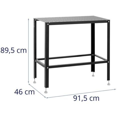 Mesa de soldadura - 100 kg - 91,5 x 46 cm