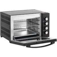 Horno Mini De Sobremesa Minihorno Con Aire Circulante 4 Programas 1600 W 38  L
