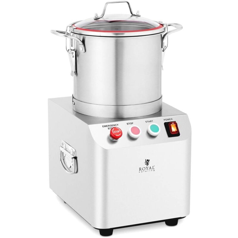 Tritatutto Professionale Acciaio Inox Alluminio 1400 giri/min 6 L