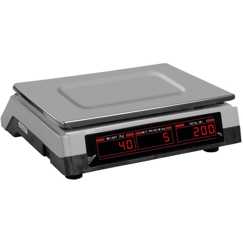 Bilancia Contapezzi Di Controllo 40Kg/2G Lcd 34X23 Batteria Professionale