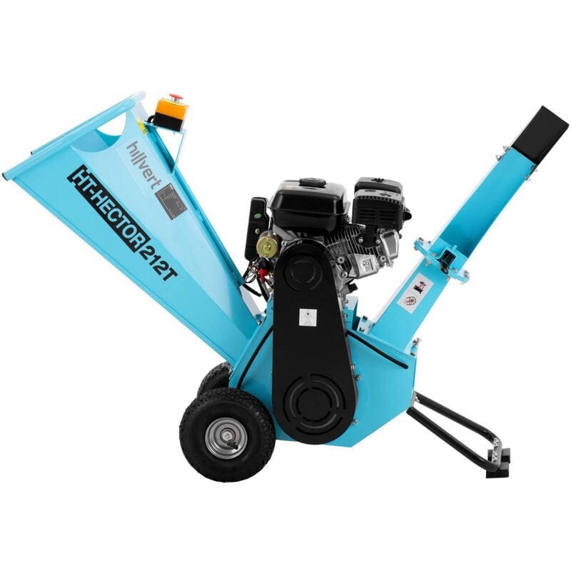 hillvert HT-HECTOR 212S Biotrituratore A Scoppio Tipo di combustibile:  benzina senza piombo, Potenza del motore 7 CV Diametro di taglio 50 mm  Biotrituratore elettrico Trituratore rami e foglie : : Giardino e