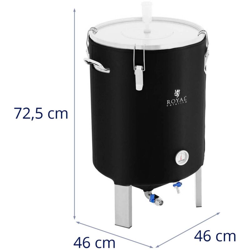 FERMENTATORE PER BIRRA FONDO CONICO DA 60 LT