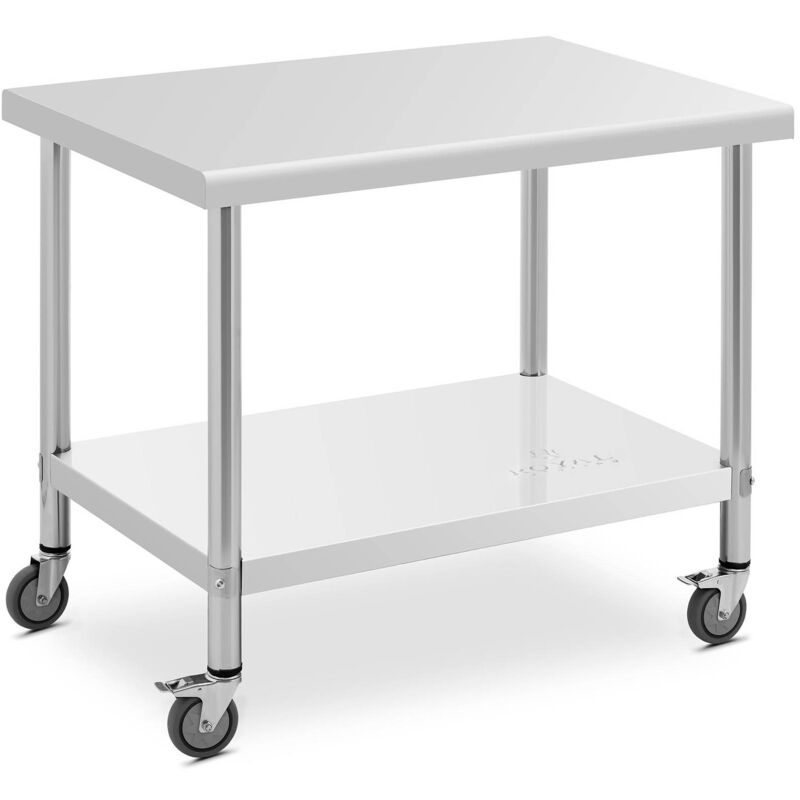 Tavoli su Ruote Inox - Attrezzature e forniture professionali per