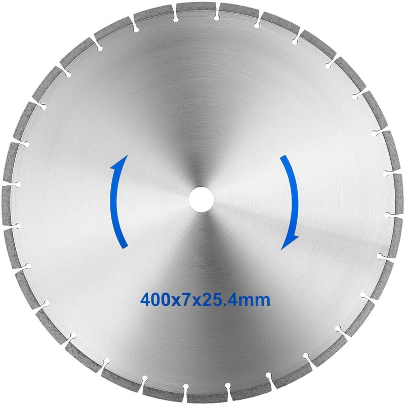 E24P400E20 - DISCO DIAMANTATO A SECCO SEGMENTATO HMT DIAMETRO 400MM FO