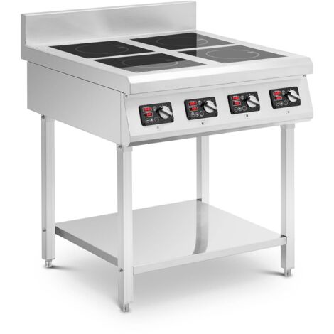 Piastra A Induzione Fornello Piano Induzione Portatile Con Timer 60-240 °C  ⌀33cm
