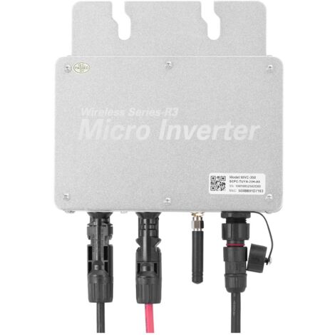 Impianto solare da balcone - 350 W monocristallino - Kit completo con spina