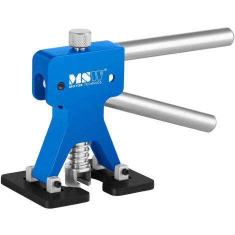 MSW Kit Tirabolli Auto Per Ammaccature | 70 Pezzi Con Pistola A Caldo 40W | Riparazione Fai Da Te Carrozzeria