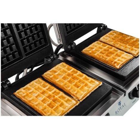 Piastra per waffel - 2.000 Watt - Rettangolare