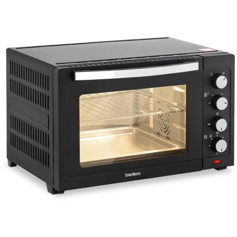 Fornetto Elettrico Mini Forno Sfornatutto Da Tavolo 1.600 W 38 l 4 Programmi