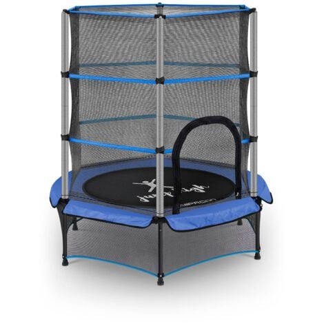 Tappeto Elastico Bambini Trampolino Tappetino Con Rete Ø 140 Cm