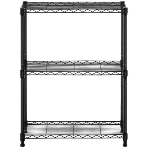 Eliauk, copertura per scaffale in filo metallico, per coprire oggetti e  oggetti, adatto per scaffali da 121,9 x 45,7 x 182,9 cm, grigio puro