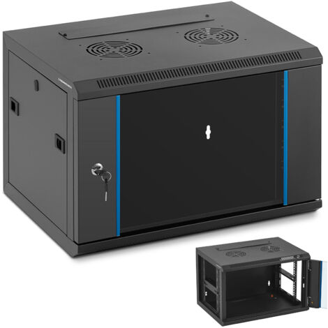 Cassetto 19&Prime; Per Armadio Server 3U | Chiudibile A Chiave, Nero