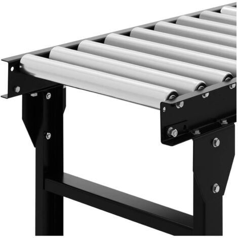 Rulliera Folle Rullo Trasportatore Altezza Regolabile 400 kg 300 cm 30