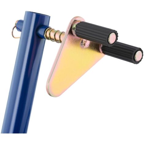 Cavalletto Per Moto Anteriore E Posteriore - 2 Pezzi, Regolabile, Con Ruote E Ganci, Portata Fino A 340kg