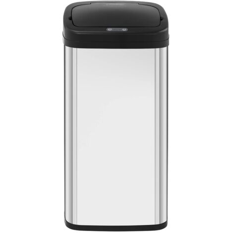 Pattumiera Automatica Touchless Con Sensore Di Movimento, 30 Cm, 50 L, ARGENTO - 3