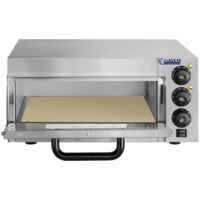 Royal Catering Forno Per Pizza Elettrico Fino A 350°C Con Piastra In Pietra